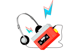 Top of something with blocks