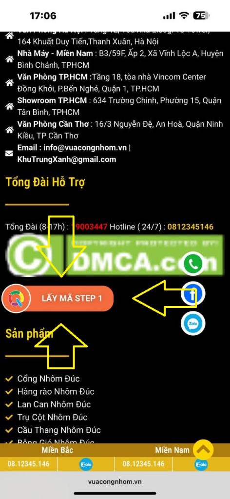 Cổng nhôm đúc 5