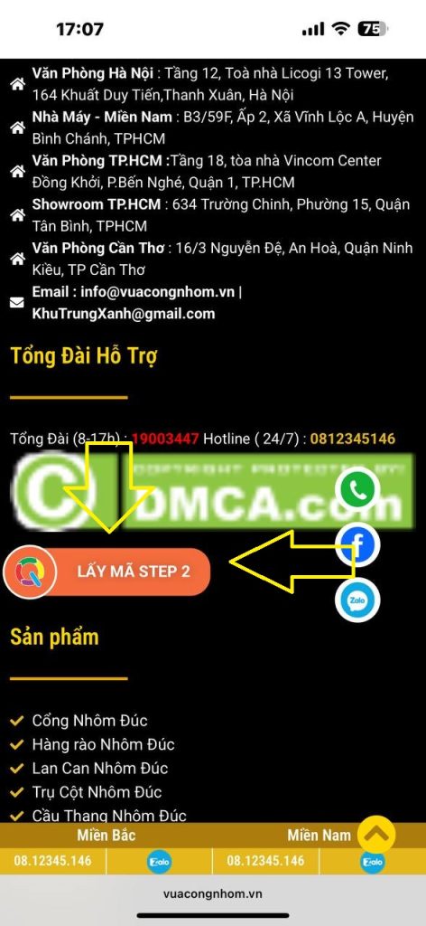 Cổng nhôm đúc 6